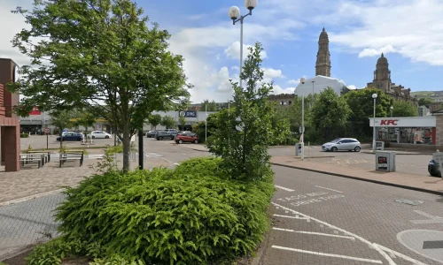 Commercial grounds maintenance | KFC | Greenock | Inverclyde